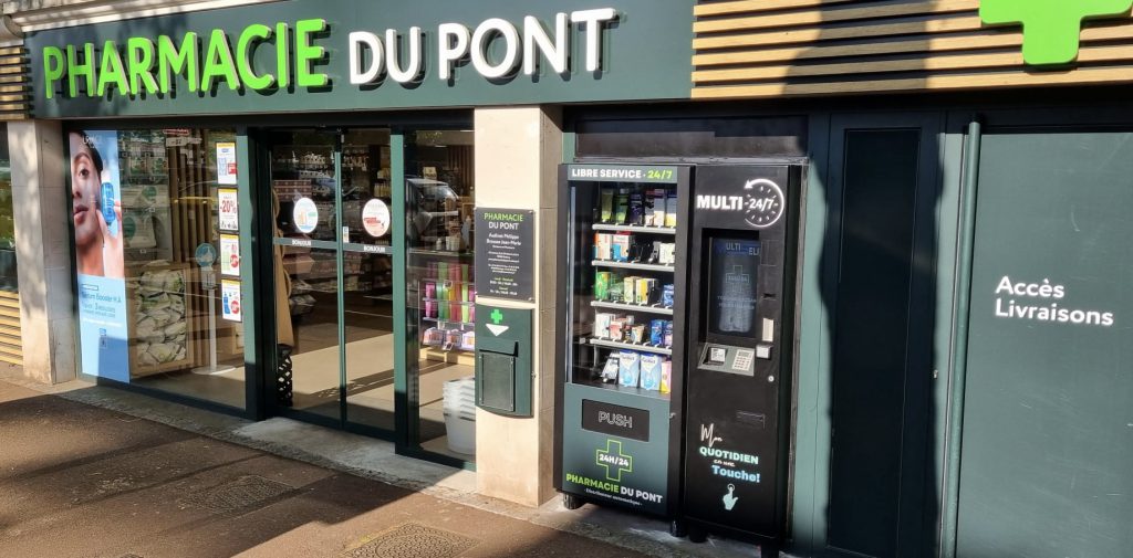 Distributeur automatique pour pharmacie